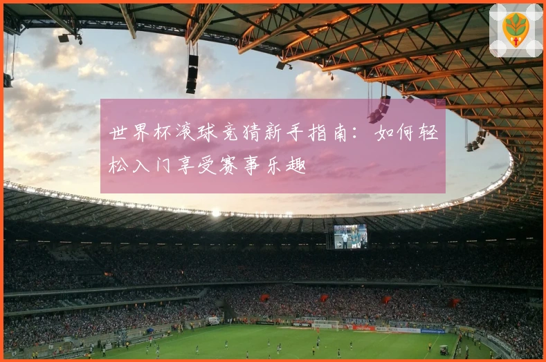 世界杯滚球竞猜新手指南：如何轻松入门享受赛事乐趣
